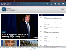Tablet Screenshot of euronews.com